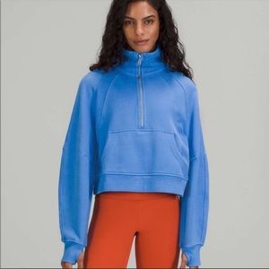 Lululemon Blue Nile Scuba Neck Hoodie